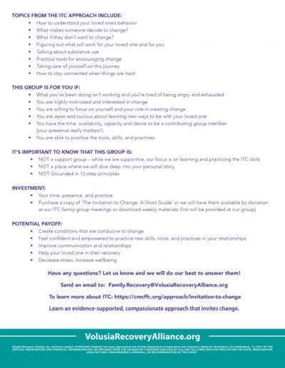 volusia recovery alliance event invitation